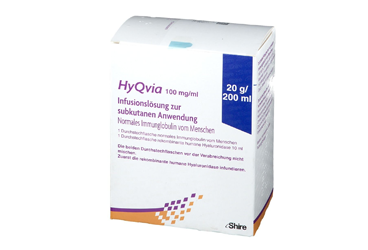 HYQVIA 20 G / 200 ML SC KULLANIM ICIN раствор для инфузий ICEREN флакон (2 флакон)