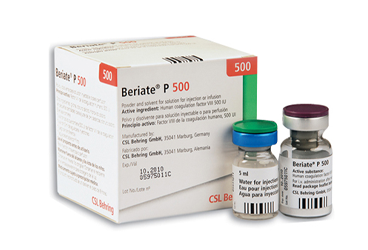 BERIATE 500 IU IV ENJEKSIYONLUK / INFUZYONLUK лиофилизированный порошок VE COZUCUSU