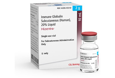 HIZENTRA 2 G/10 ML S.C. UYGULAMA ICIN раствор для инъекций (1 флакон)