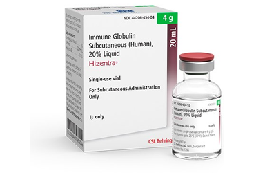 HIZENTRA 4 G/20 ML S.C. UYGULAMA ICIN раствор для инъекций (1 флакон)