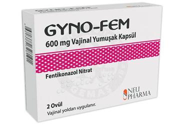 GYNO-FEM 600 MG VAJINAL мягкие капсулы (2 капсулы)