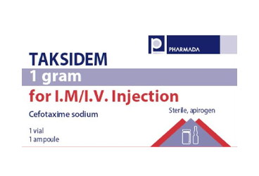 TAKSIDEM 1 G IM/IV ENJEKSIYON ICIN порошок ICEREN флакон
