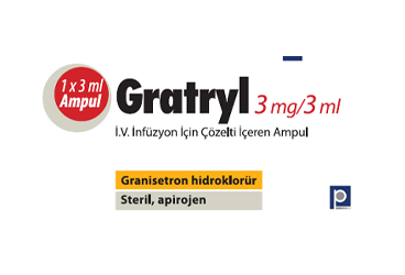 GRATRYL 3 MG/3 ML внутривенная инфузия ICIN COZELTI ICEREN 1 ампулы