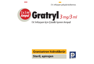 GRATRYL 3 MG/3 ML внутривенная инфузия ICIN COZELTI ICEREN 5 ампулы