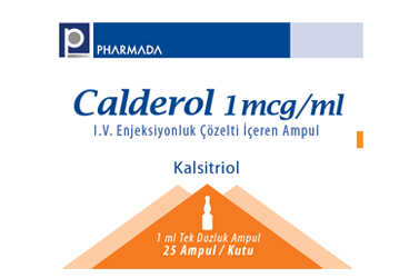 CALDEROL 1 MCG/ML I.V. раствор для инъекций ICEREN 25 ампулы