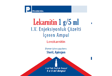 LEKARNITIN 1 G/5 ML IV раствор для инъекций ICEREN 5 ампулы