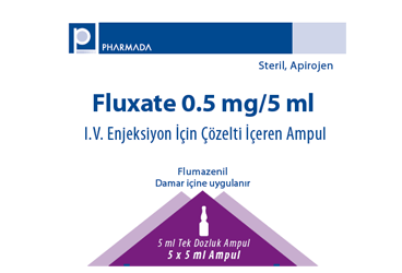FLUXATE 0,5 MG/5 ML IV ENJ. ICIN COZ. ICEREN 5 ампулы