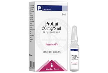 PROLFAT 50 MG/5 ML IV раствор для инъекций (1 ADET)