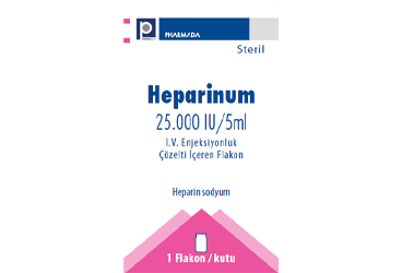 HEPARINUM 25000 IU/5 ML I.V. раствор для инъекций ICEREN 10 флакон