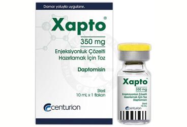 XAPTO 350 MG раствор для инъекций HAZIRLAMAK ICIN порошок (1 флакон)