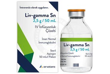 LIV-GAMMA SN 2,5 G/50 ML IV раствор для инфузий