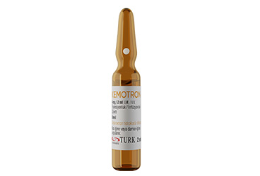 KEMOTRON 4 MG/2 ML I.M./I.V. ENJEKSIYONLUK/раствор для инфузий (5 ADET)