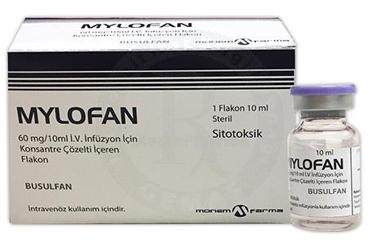 MYLOFAN 60 MG/10 ML IV INF. ICIN KON. COZELTI ICEREN флакон