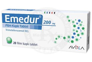 EMEDUR 200 MG таблетки покрытые оболочкой (20 таблетки)