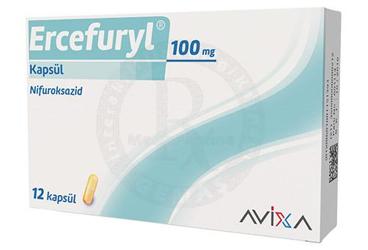 ERCEFURYL 100 MG капсулы (12 капсулы)