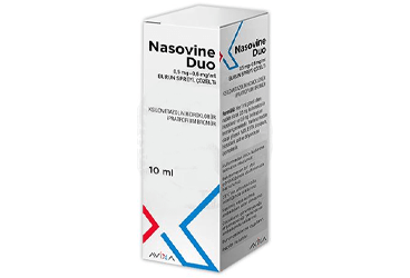 NASOVINE DUO 0,5 MG + 0,6 MG/ML назальный спрей, COZELTI