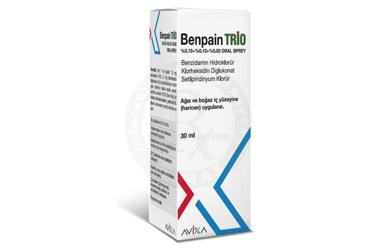 BENPAIN TRIO %0,15 + %0,12 + %0,05 ORAL спрей (30 ML)