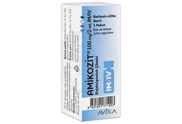 AMIKOZIT 100 MG /2ML IM/IV раствор для инъекций