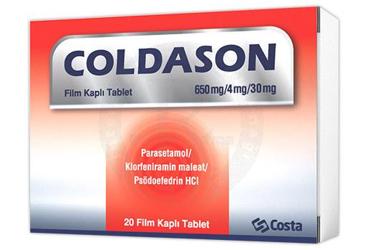 COLDASON 650 MG/4 MG/30 MG таблетки покрытые оболочкой