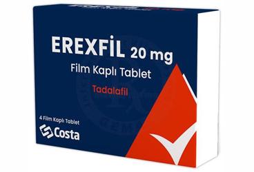 EREXFIL 20 MG таблетки покрытые оболочкой (4 ADET)