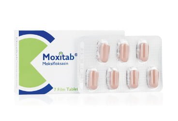 MOXITAB 400 MG 7 таблетки покрытые оболочкой