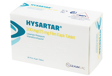 HYSARTAR 100 MG/25 MG 28 таблетки покрытые оболочкой