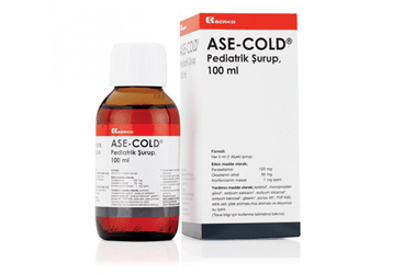 ASE-COLD 120 MG + 50 MG + 1 MG / 5 ML детский сироп (100 ML)