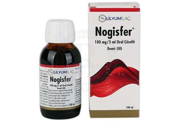 NOGISFER 100 MG/5 ML раствор для приёма внутрь, 100 ML (1 SISE)