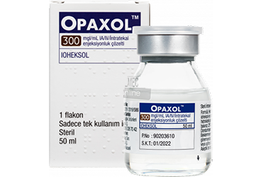 OPAXOL 300 MG I/ML IA/IV/INTRATEKAL раствор для инъекций (1x50ML)