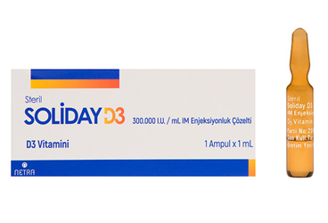 SOLIDAY D3 300.000 I.U./ML IM раствор для инъекций (1 ампулы)