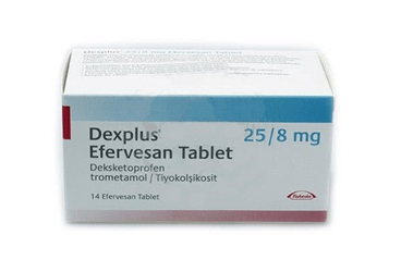 DEXPlus 25 MG/8 MG 14 шипучие таблетки