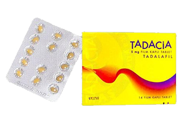 TADACIA 5 MG таблетки покрытые оболочкой (14 таблетки)
