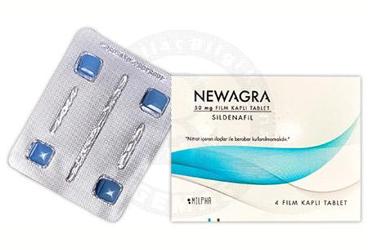 NEWAGRA 50 MG таблетки покрытые оболочкой (4 ADET)