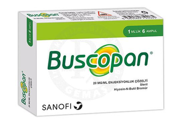 BUSCOPAN 20 MG/ML раствор для инъекций (6 ампулы)
