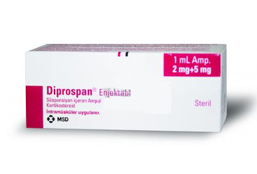 DIPROSPAN 5 MG+2MG/ 1 ML ENJEKSIYONLUK суспензия (1 ампулы)