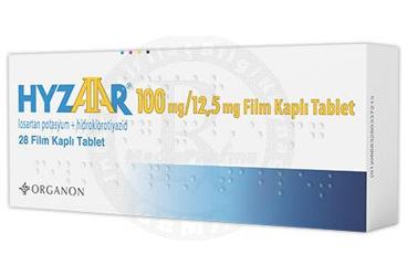 HYZAAR 100/12,5 MG 28 таблетки покрытые оболочкой