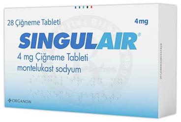 SINGULAIR 4 MG жевательные таблетки (28 таблетки)