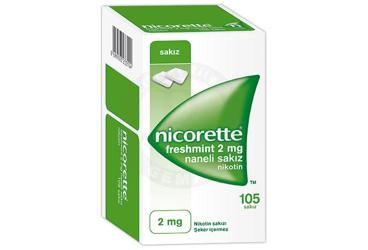 NICORETTE FRESHMINT 2 MG NANELI SAKIZ 105 таблетки