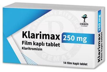 KLARIMAX 250 MG таблетки покрытые оболочкой (14 таблетки)