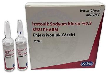 IZOTONIK SODYUM KLORUR %0,9 SIBU PHARM раствор для инъекций (10 ампулы)