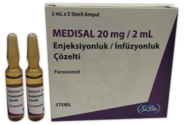 MEDISAL 20 MG/2 ML ENJEKSIYONLUK/раствор для инфузий (5 ампулы)