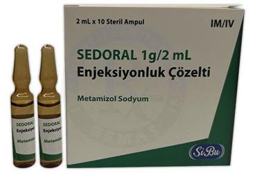 SEDORAL 1G/2 ML раствор для инъекций (10 ампулы)