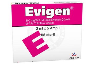 EVIGEN 300 MG/2 ML IM раствор для инъекций (5 ADET)