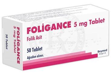 FOLIGANCE 5 MG таблетки (50 таблетки)