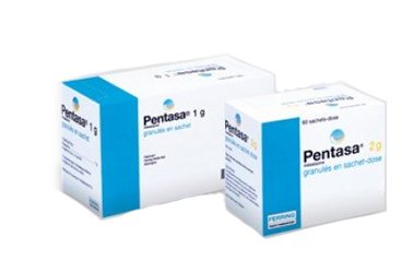 PENTASA UZATILMIS SALIMLI гранулы 1 G 50 саше