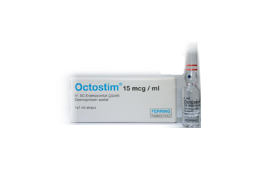 OCTOSTIM 15 MCG/ML IV/подкожная инъекция İÇİN ÇÖZELTİ İÇEREN 1 ампулы