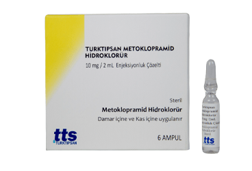 TURKTIPSAN METOKLOPRAMID HIDROKLORUR 10 MG/2 ML раствор для инъекций (6 ампулы)