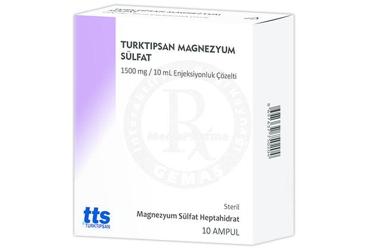 TURKTIPSAN MAGNEZYUM SULFAT 1500 MG/10 ML раствор для инъекций (10 ампулы)