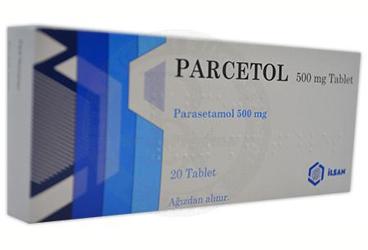 PARCETOL 500 MG таблетки (20 таблетки)
