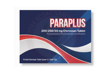 PARAPlus 200 MG/250 MG/50 MG шипучие таблетки (20 таблетки)